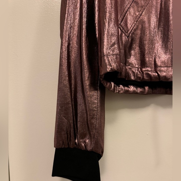 Barbara Bui Metallic Pink Jacket - Picture 3 of 10